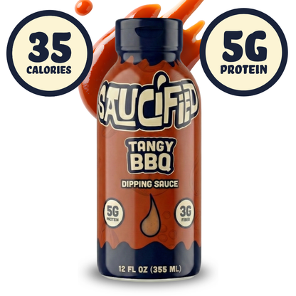 Tangy BBQ Protein and Fiber Dipping Sauce bottle