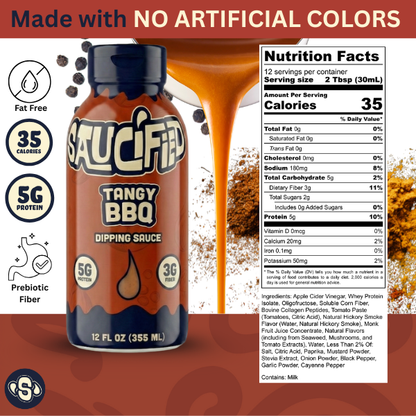 Tangy BBQ sauce lifestyle photo