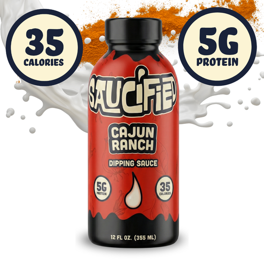 Cajun Ranch Protein Dressing and Dipping Sauce bottle