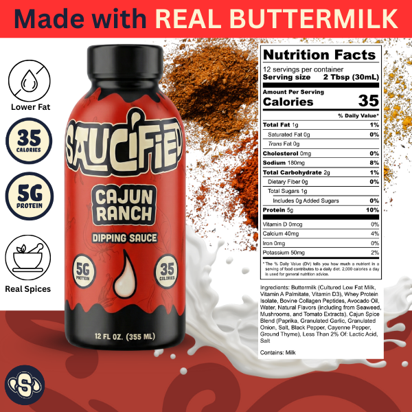 Cajun Ranch sauce lifestyle photo