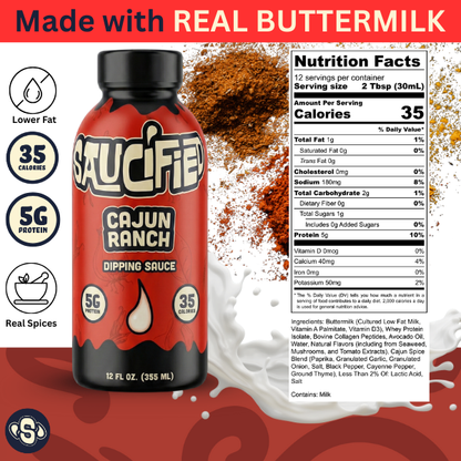 Cajun Ranch sauce lifestyle photo