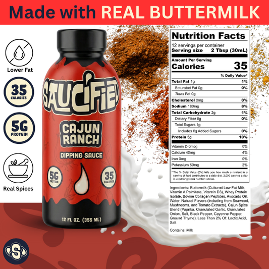 Cajun Ranch sauce lifestyle photo