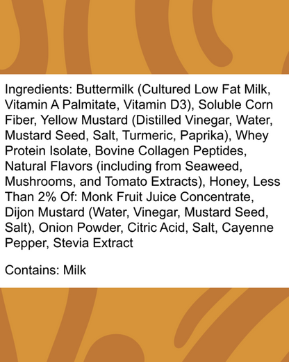 Hot Honey Mustard Protein + Fiber Dipping Sauce