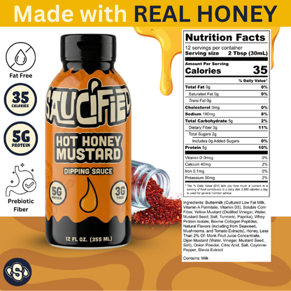 Hot Honey Mustard sauce lifestyle photo