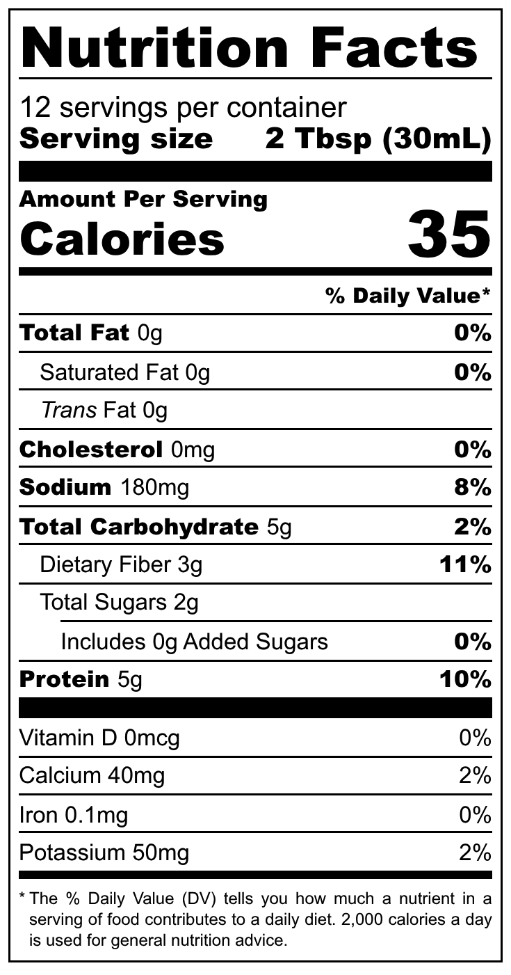 Hot Honey Mustard Protein + Fiber Dipping Sauce