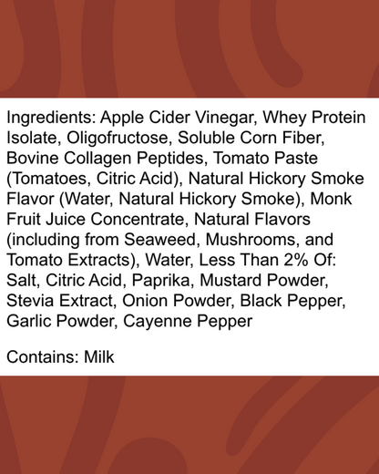 Tangy BBQ Protein + Fiber Dipping Sauce